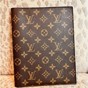 Sold! Louis Vuitton Monogram Desk Agenda Notebook Cover R20001